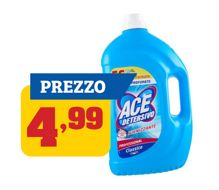 Ace detersivo lavatrice