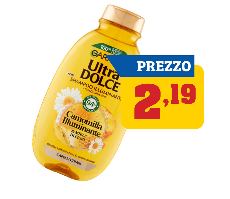 Garnier ultra dolce shampoo