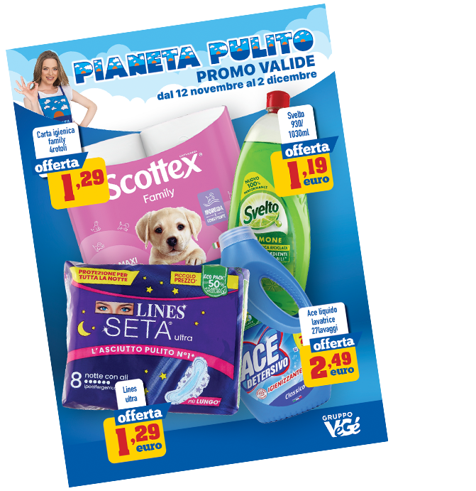 Manifesto offerte Pianeta Pulito