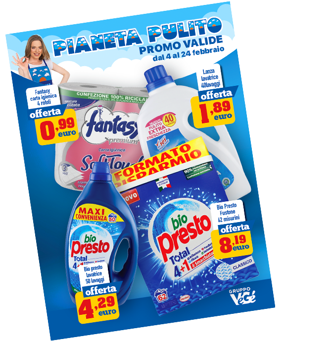 Pianeta Pulito manifesto offerte