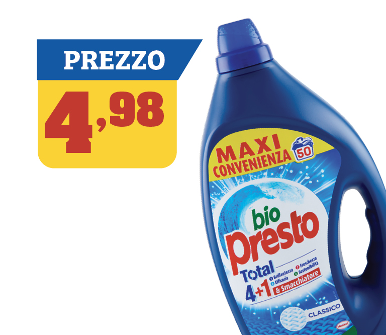 BioPresto lavatrice