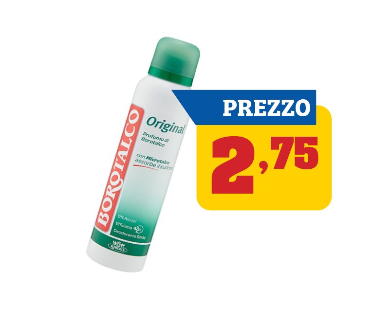 Borotalco deo spray