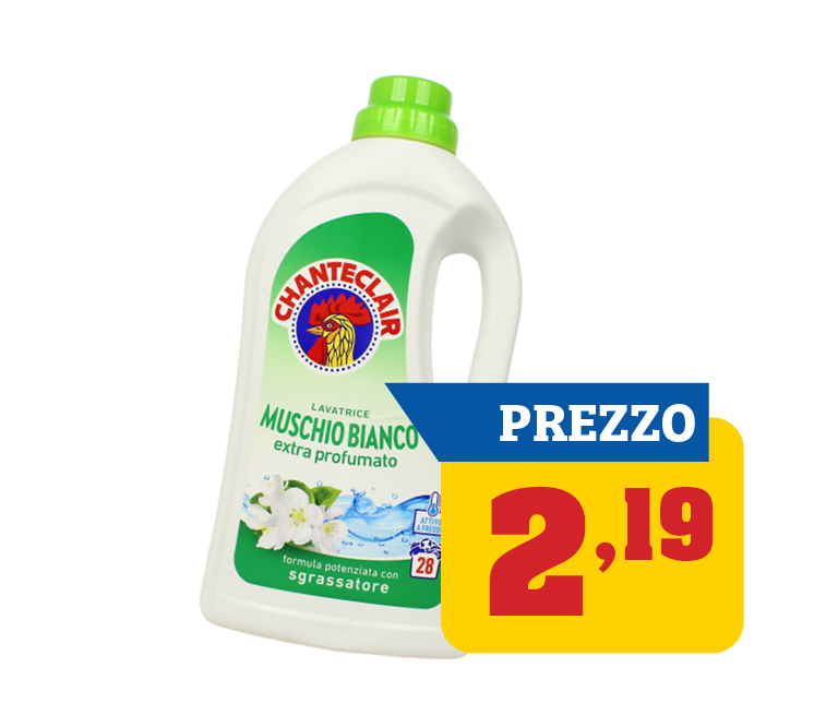 Chanteclair detersivo panni