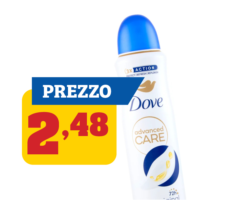 Dove deo spray