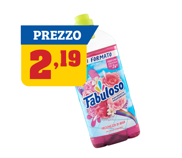 Fabuloso detersivo panni