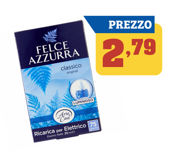 Felce Azzurra ricarica