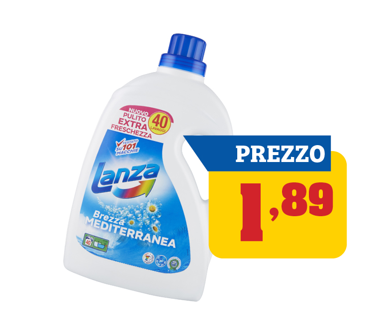 Lanza detersivo panni