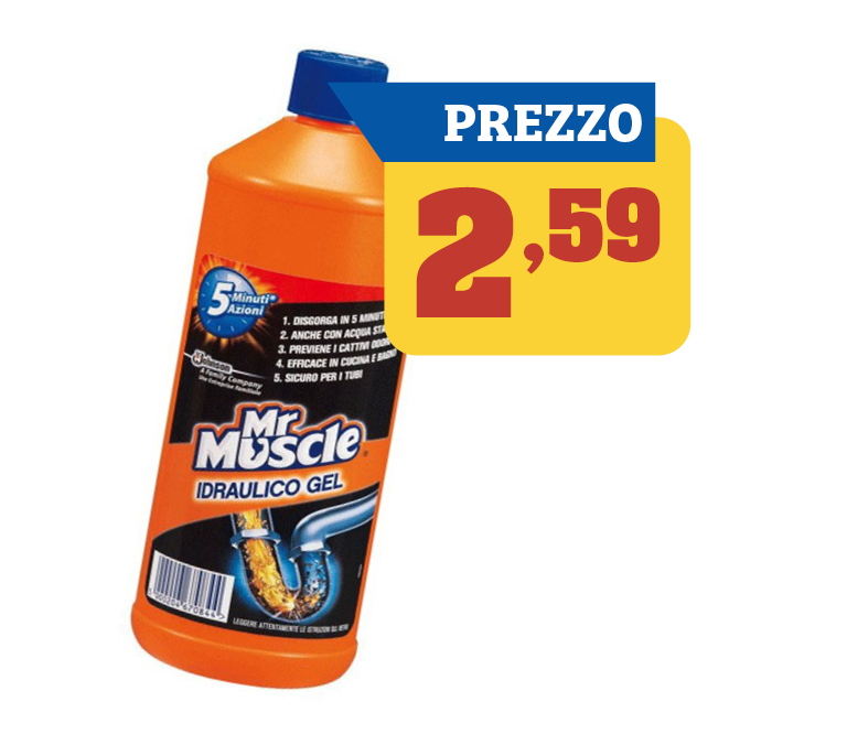 Mr. Muscolo idraulico liquido
