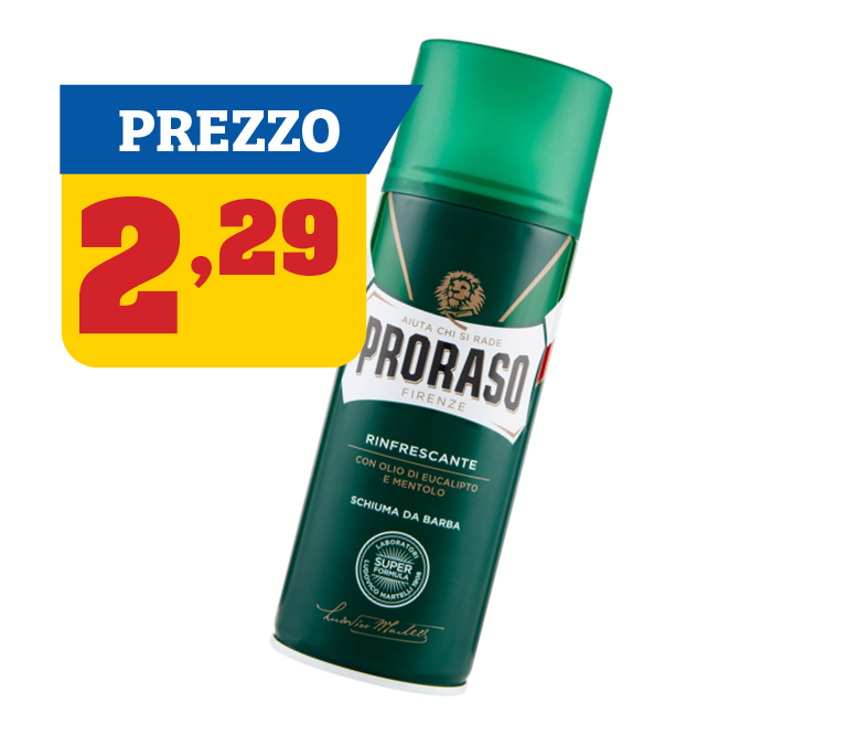 Proraso schiuma